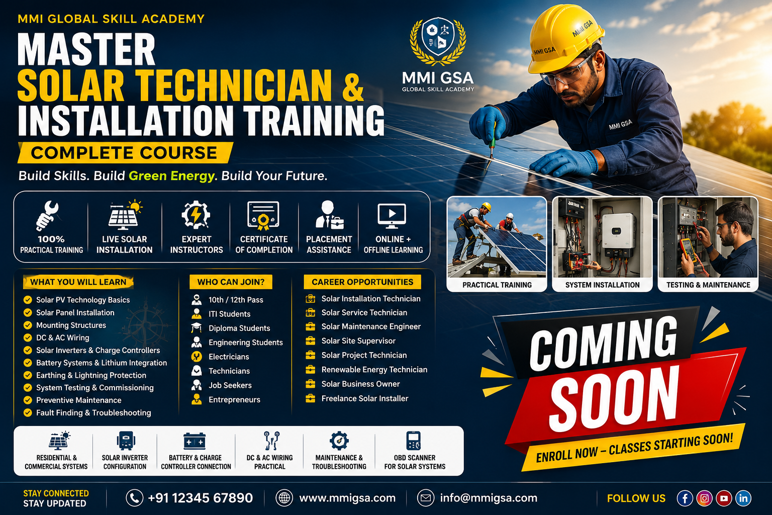Master Solar Technician & Installation Training – Complete Course