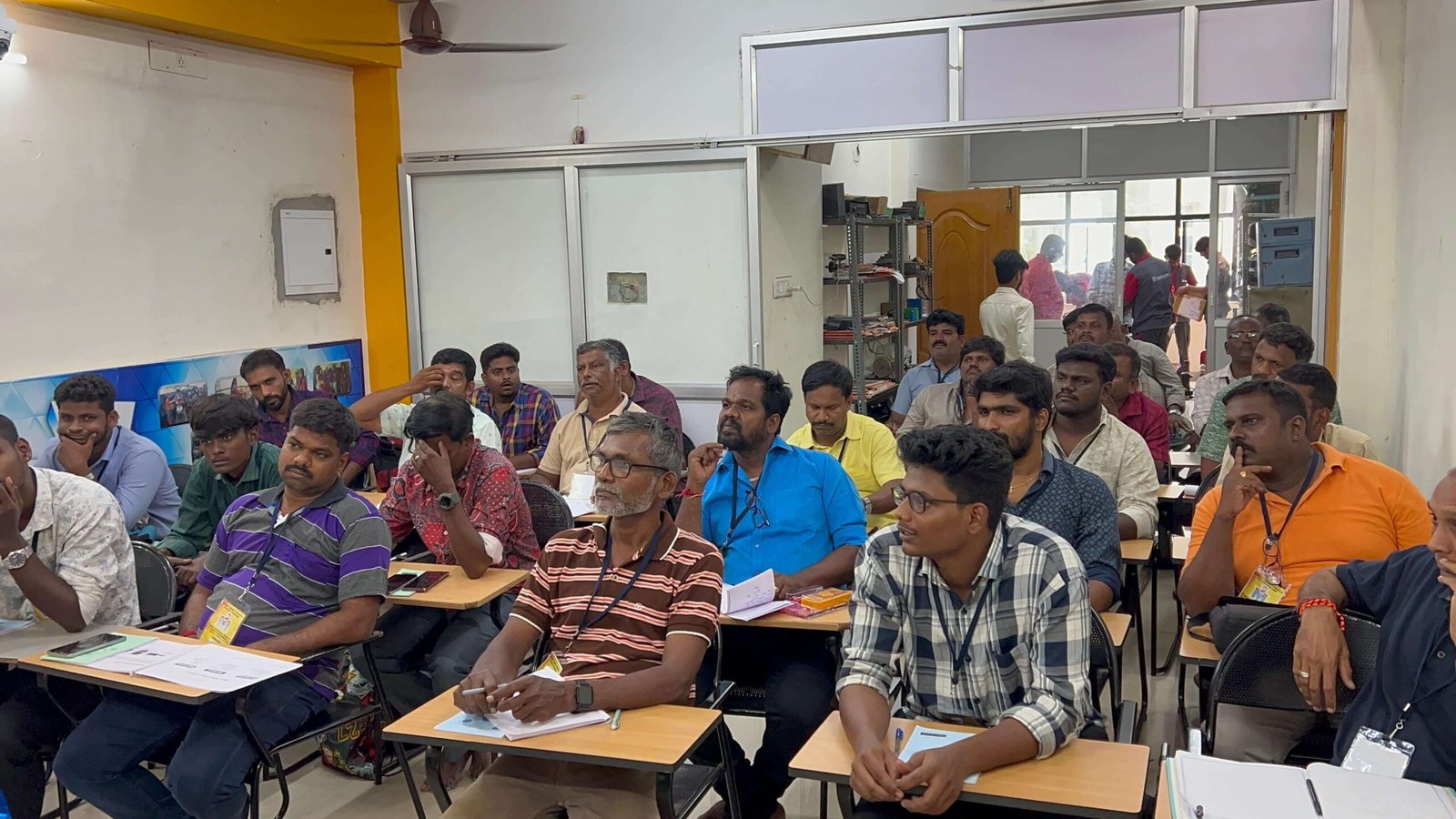 Classroom training at MMI