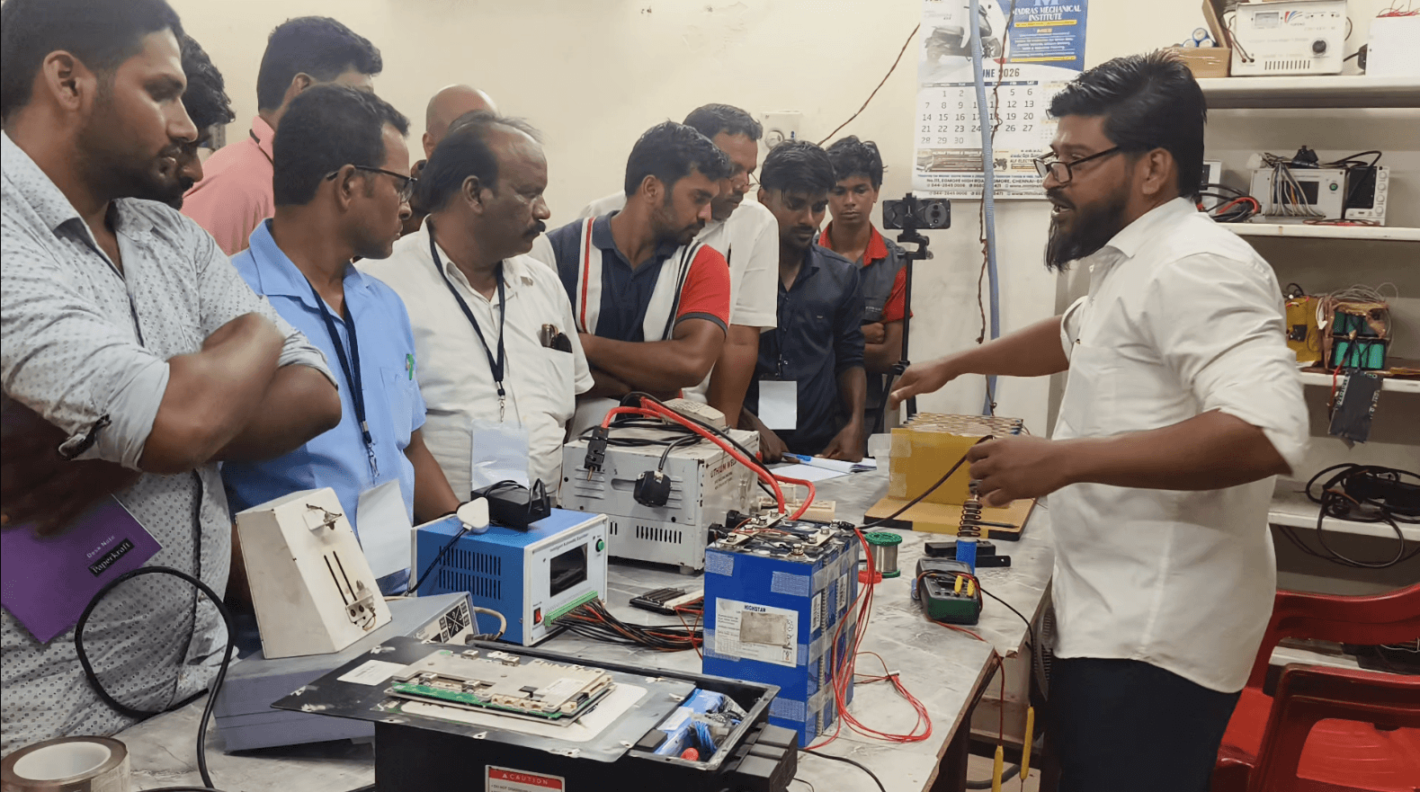 EV battery training