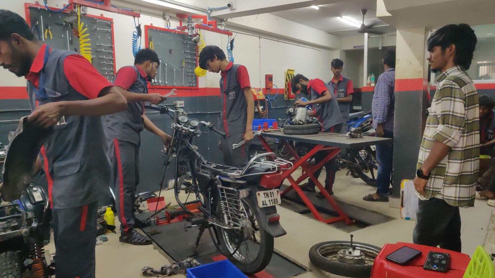 Two-wheeler practical